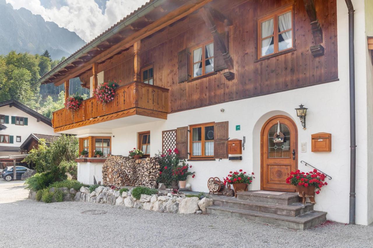 Ferienwohnung Alpenrose Grainau Esterno foto
