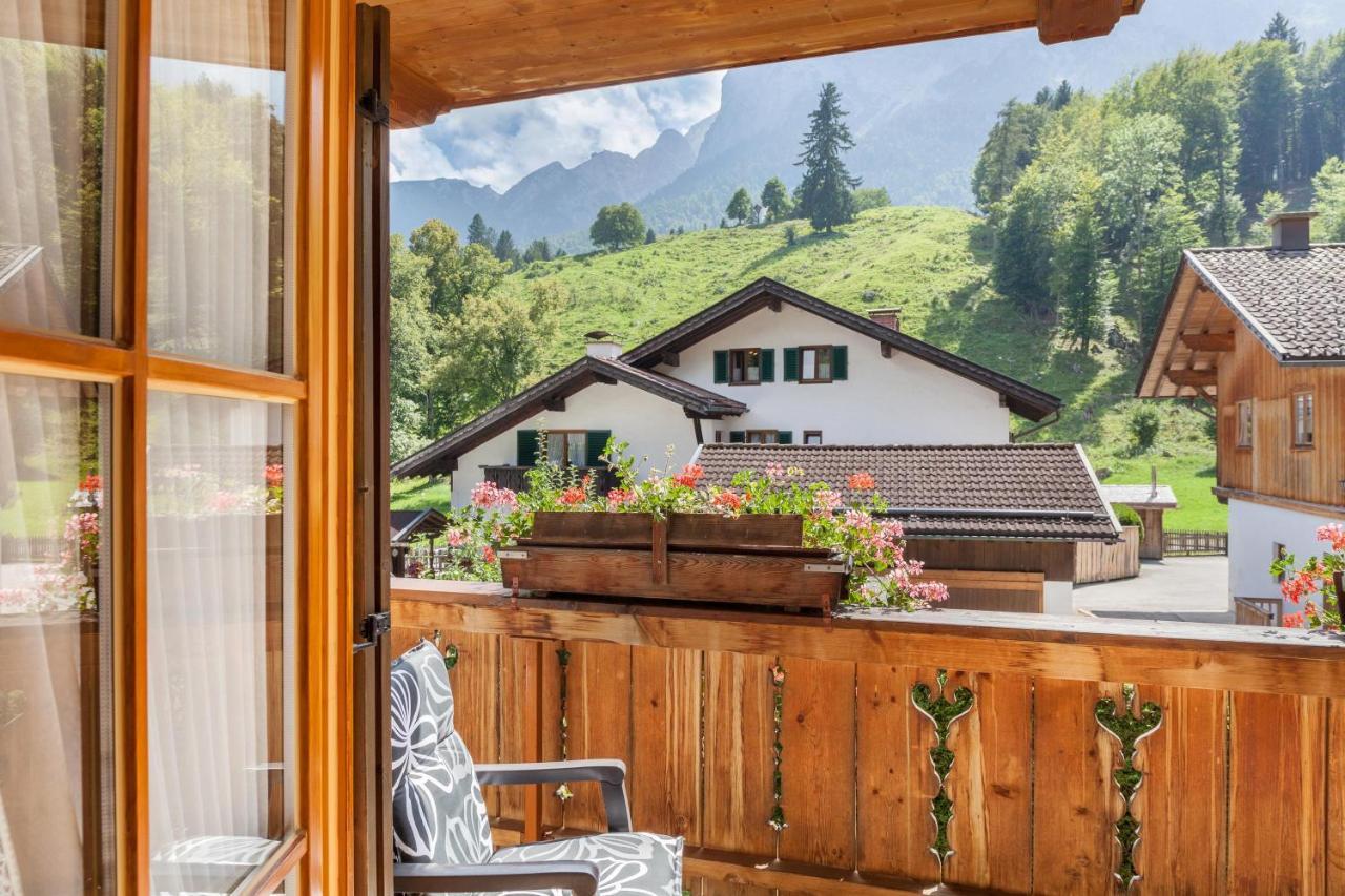 Ferienwohnung Alpenrose Grainau Esterno foto