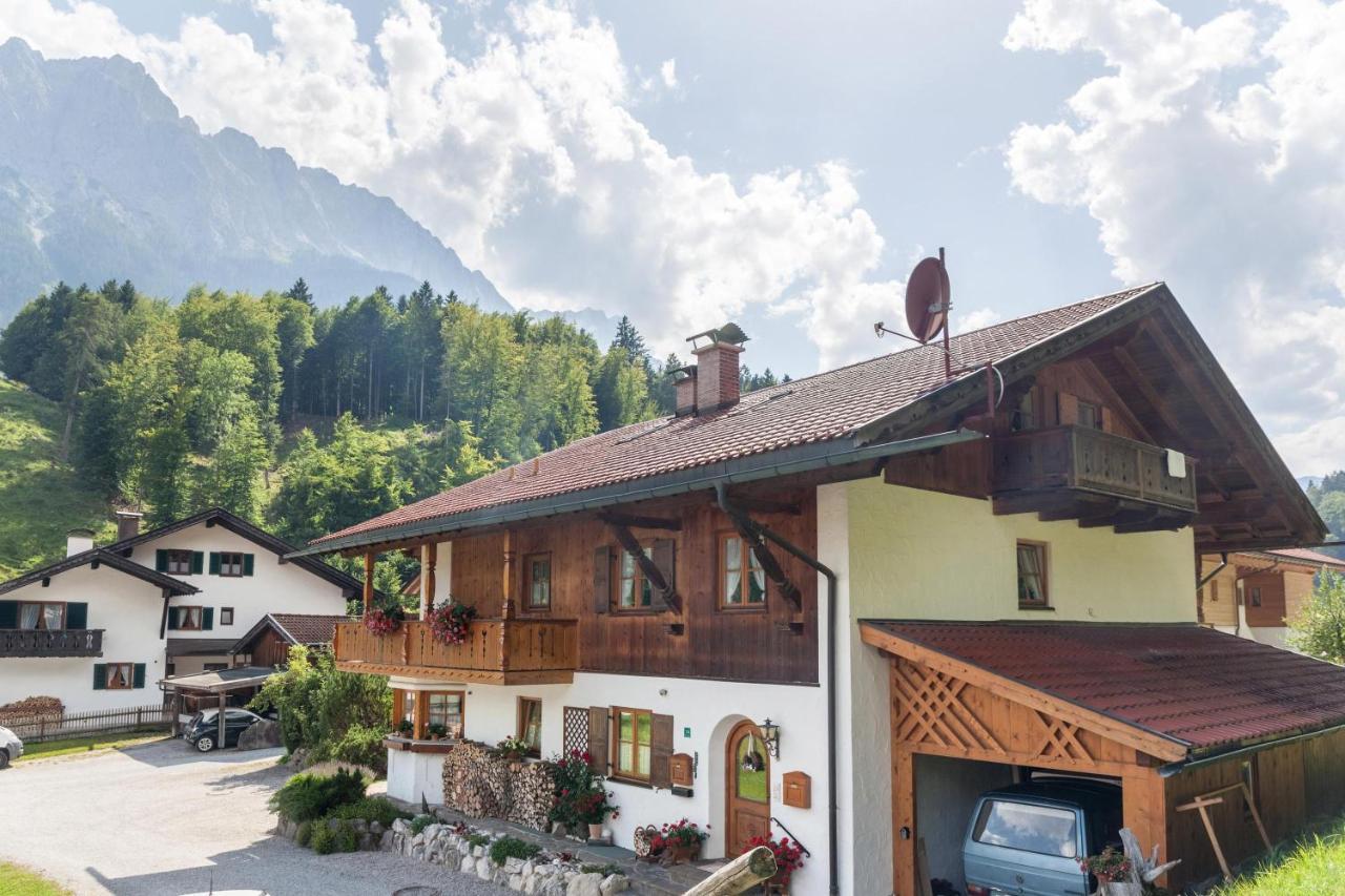 Ferienwohnung Alpenrose Grainau Esterno foto